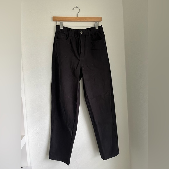 NWT! H&M black denim jeans womens size 4. - Picture 3 of 4